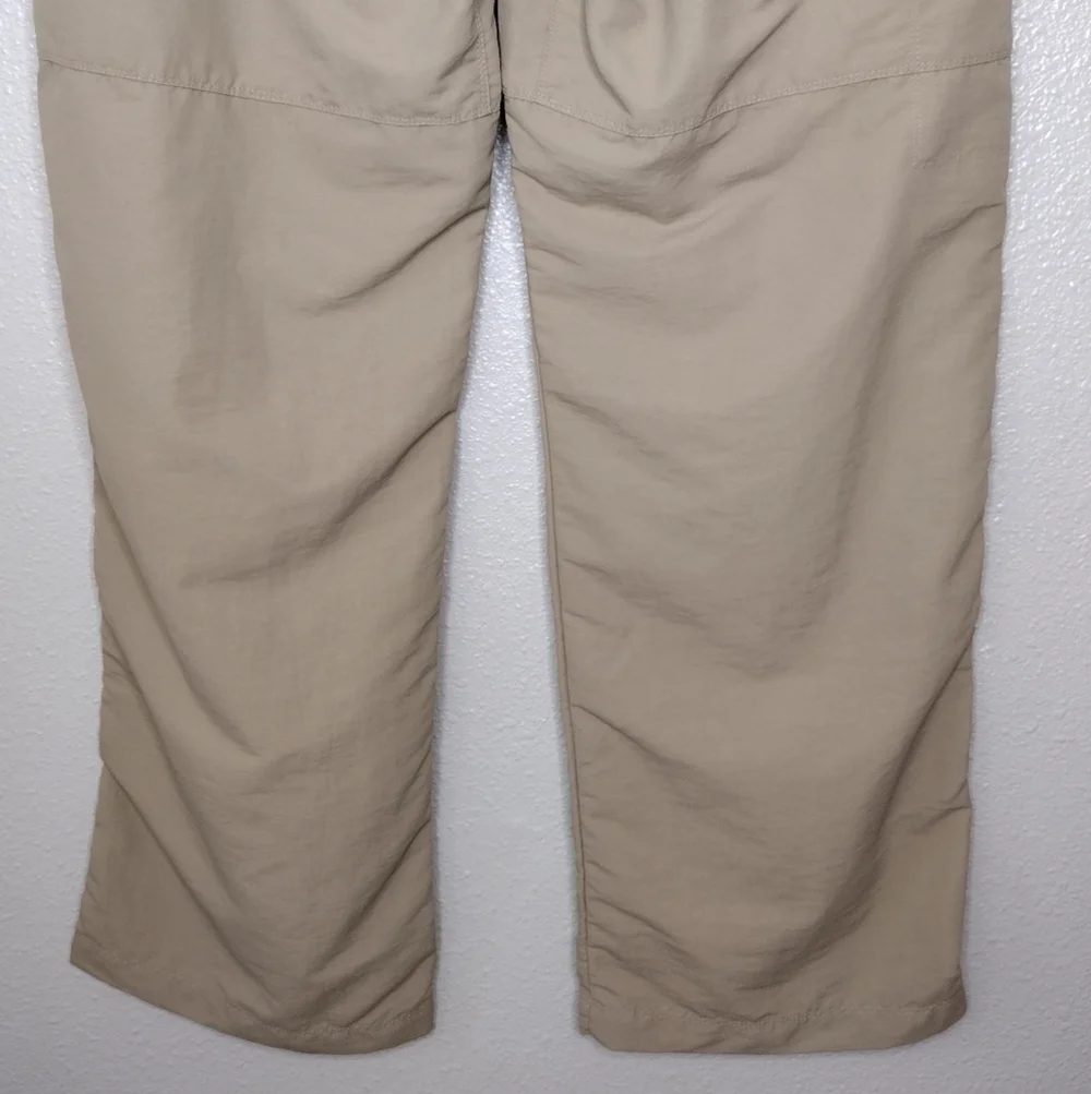 The North Face Sz 36 Khaki Nylon Outdoors Cargo Hiking Pants
